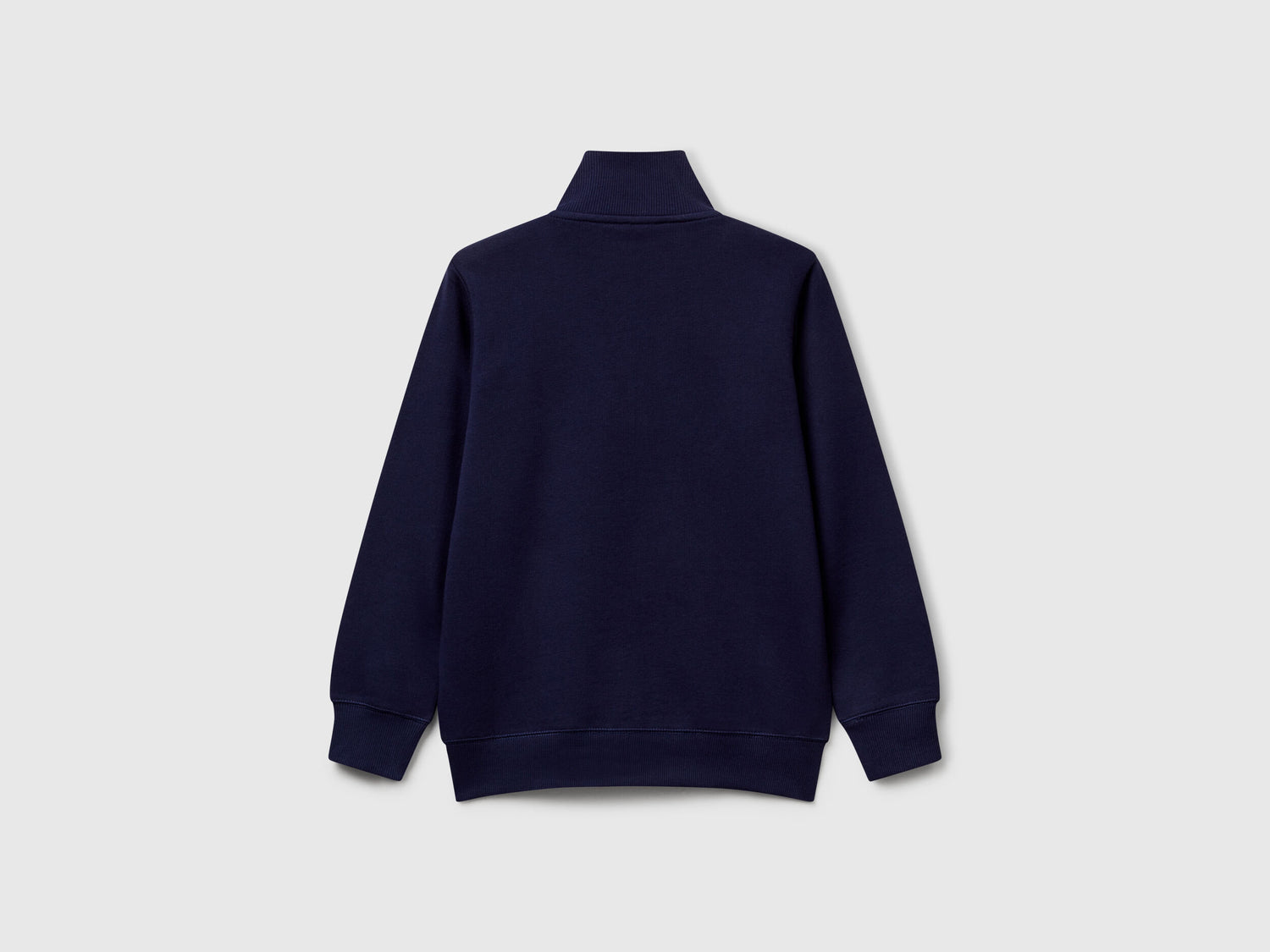 Beneton_Pure Cotton Sweatshirt with Zipper_3J68C501B_252_02