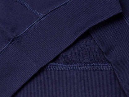 Benetton Dark blue Boys Pure Cotton Sweatshirt with Zipper SKU: 3J68C501B_252 Image 03