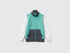 Benetton Light green Boys Pure Cotton Zip-Up Sweatshirt SKU: 3J68C501B_921 Image 01