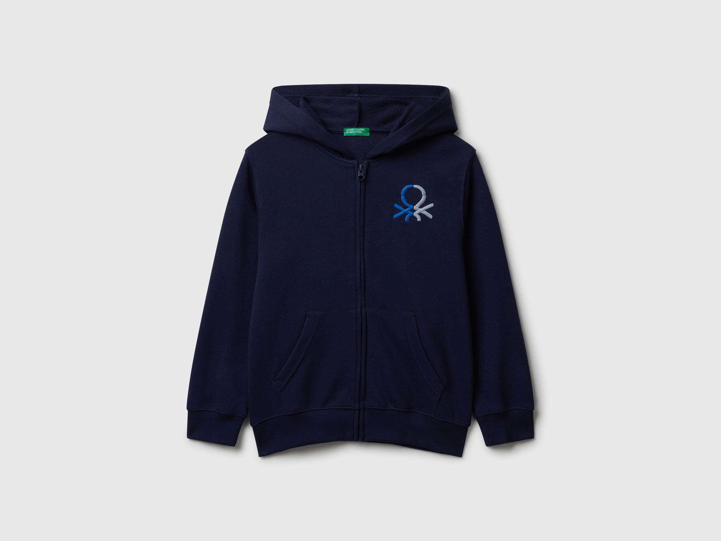 Benetton_Dark Blue_Zip-Up Hoodie_3J68C505C_252_01