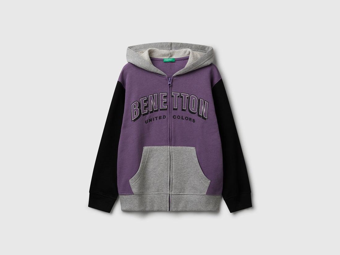 Benetton_Lavender_Zip-Up Hoodie_3J68C505C_902_01