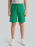 Benetton Green Boys Bermudas in Pure Cotton Sweat SKU: 3J68C901G_108 Image 00