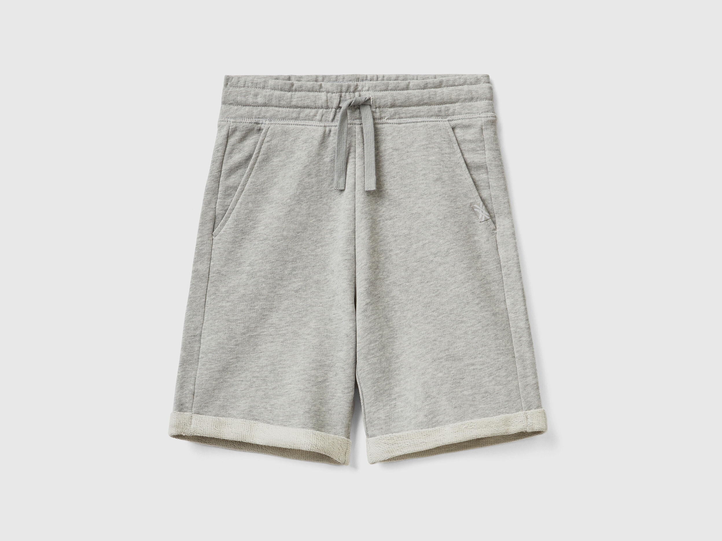 Bermudas In Pure Cotton Sweat_3J68C901G_501_01