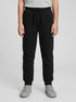 Benetton Black Boys Sporty Trousers with Drawstring SKU: 3J68CF01P_100 Image 00