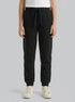 Benetton Black Girls Sweatpants with Logo SKU: 3J68CF02H_100 Image 00