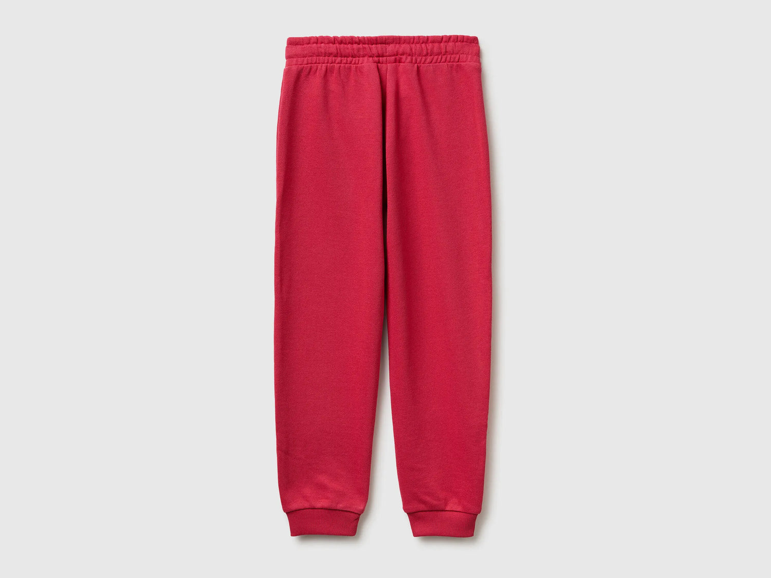 Benetton Plum Girls Sweatpants with Logo SKU: 3J68CF02H_12E Image 02