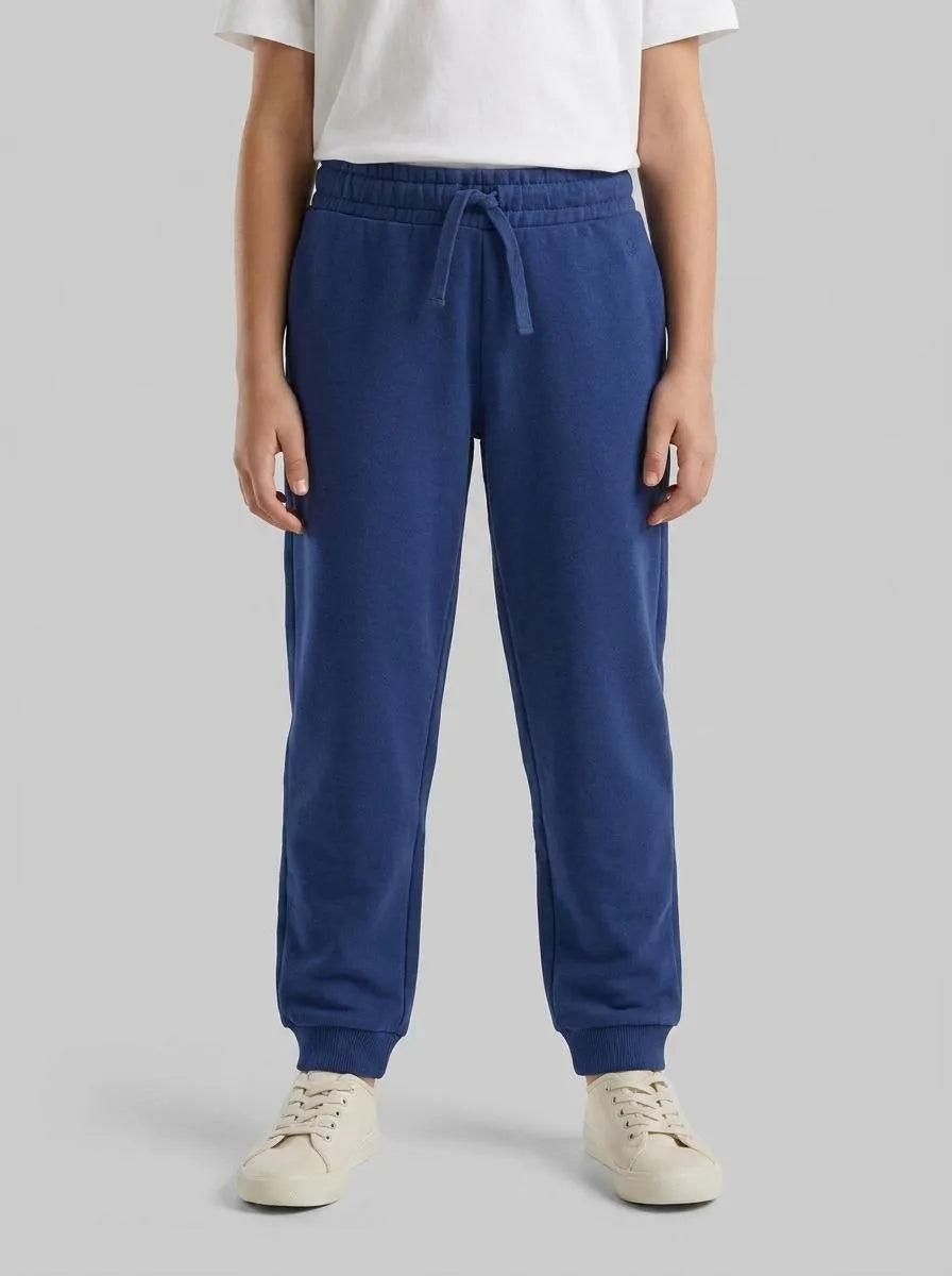 Benetton Violet Girls Sweatpants with Logo SKU: 3J68CF02H_2D8 Image 00