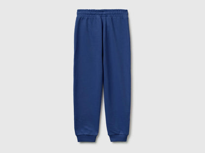 Benetton Violet Girls Sweatpants with Logo SKU: 3J68CF02H_2D8 Image 02