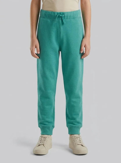 Benetton Aqua Boys Sweatpants with Logo SKU: 3J68CF058_08N Image 00
