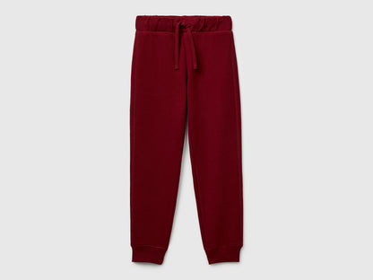 Benetton_Red_Sweatpants with Logo_3J68CF058_129_01