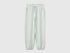 Benetton Light Green Girls Logo Sweatpants SKU: 3J68CF075_00M Image 01
