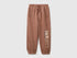Benetton Brown Boys Sweatshirt Trousers with Prints SKU: 3J68CF078_0U3 Image 01