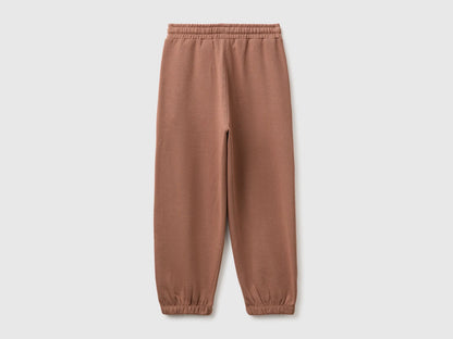 Benetton Brown Boys Sweatshirt Trousers with Prints SKU: 3J68CF078_0U3 Image 02