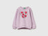 Benetton_Lavender_Sweatshirt with Petal Look Applique_3J68G10K3_0W1_01