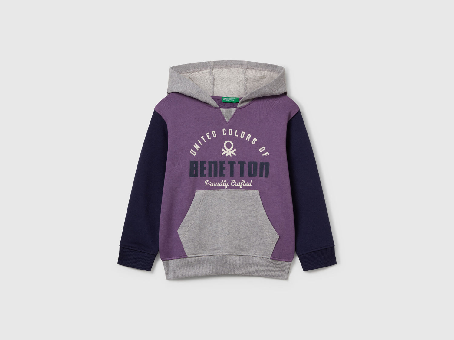 Benetton_Lavender_Hoodie with Pocket and Hood_3J68G2014_903_01