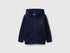 Benetton_Dark Blue_Hoodie with Embroidery_3J68G503V_252_01