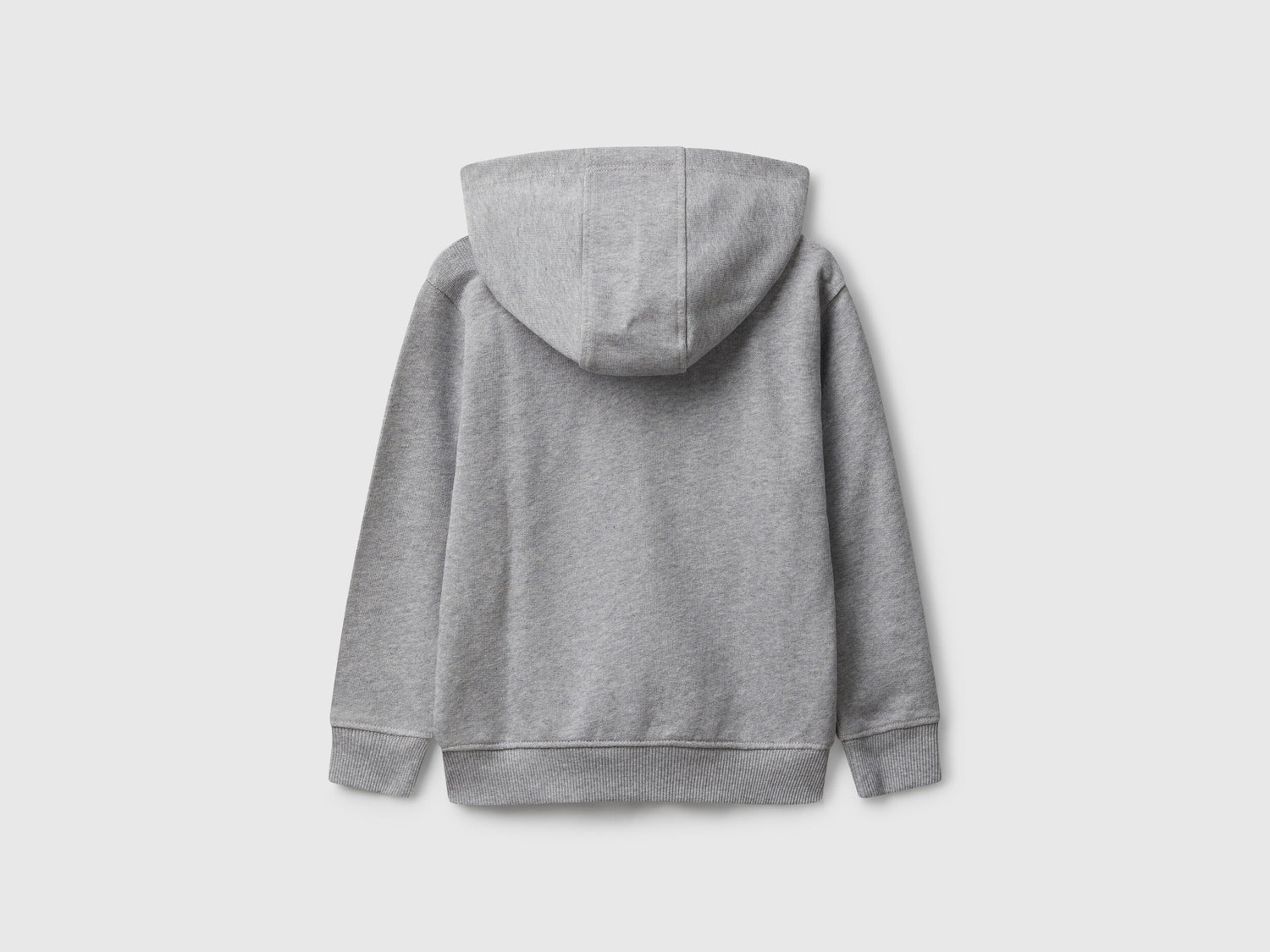 Benetton_Light Gray_Hoodie with Embroidery_3J68G503V_501_02