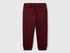 Benetton_Burgundy_Regular Fit Sweat Joggers_3J68GF027_129_01