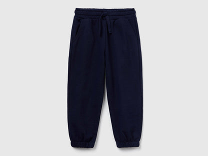 Benetton_Dark Blue_Relaxed Joggers with Drawstring_3J68GF04Z_016_01
