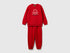 Benetton_Red_Sweat Tracksuit with Logo_3J68GK00S_29M_01