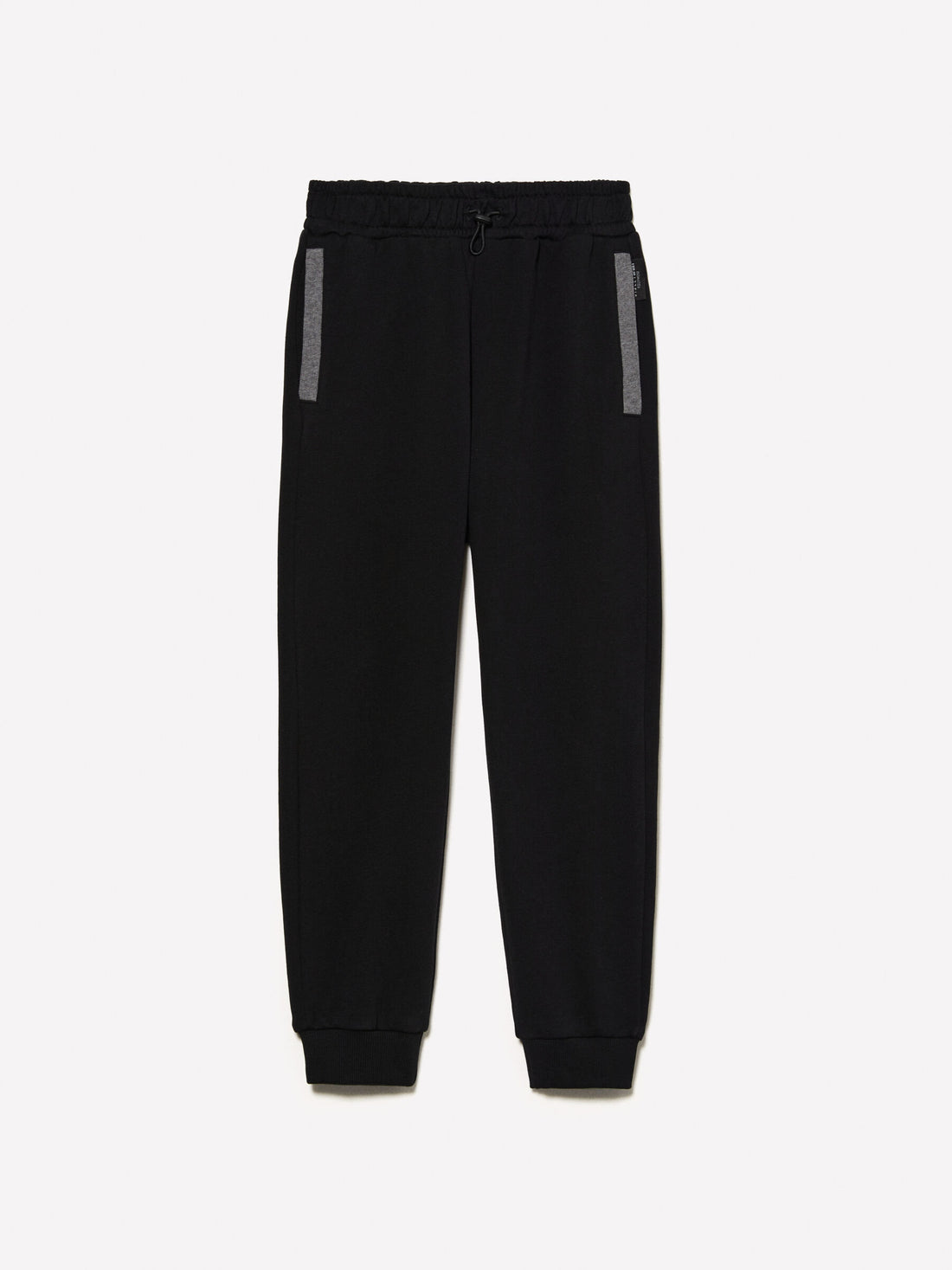 Black Clashing Jogger Sweatpants_3J68XF01H_100_01