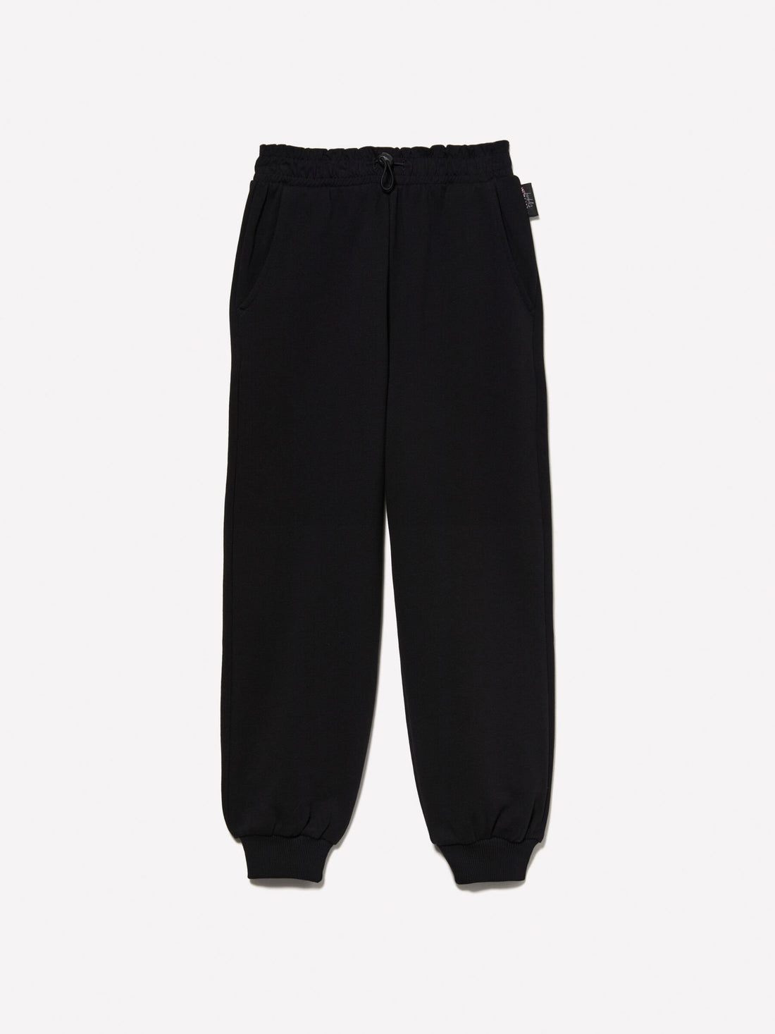 Black Sweat Joggers With Buggy Fit_3J68XF01L_100_01