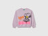 Benetton_Lavender_Snoopy ©Peanuts Sweatshirt_3J70C10R3_0W1_01