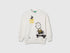 Benetton_Creamy White_©Peanuts Sweatshirt in Cotton_3J70C10R4_074_01
