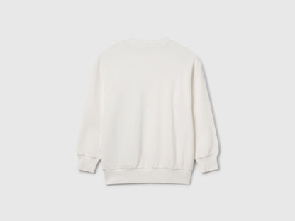 Benetton_Creamy White_©Peanuts Sweatshirt in Cotton_3J70C10R4_074_02