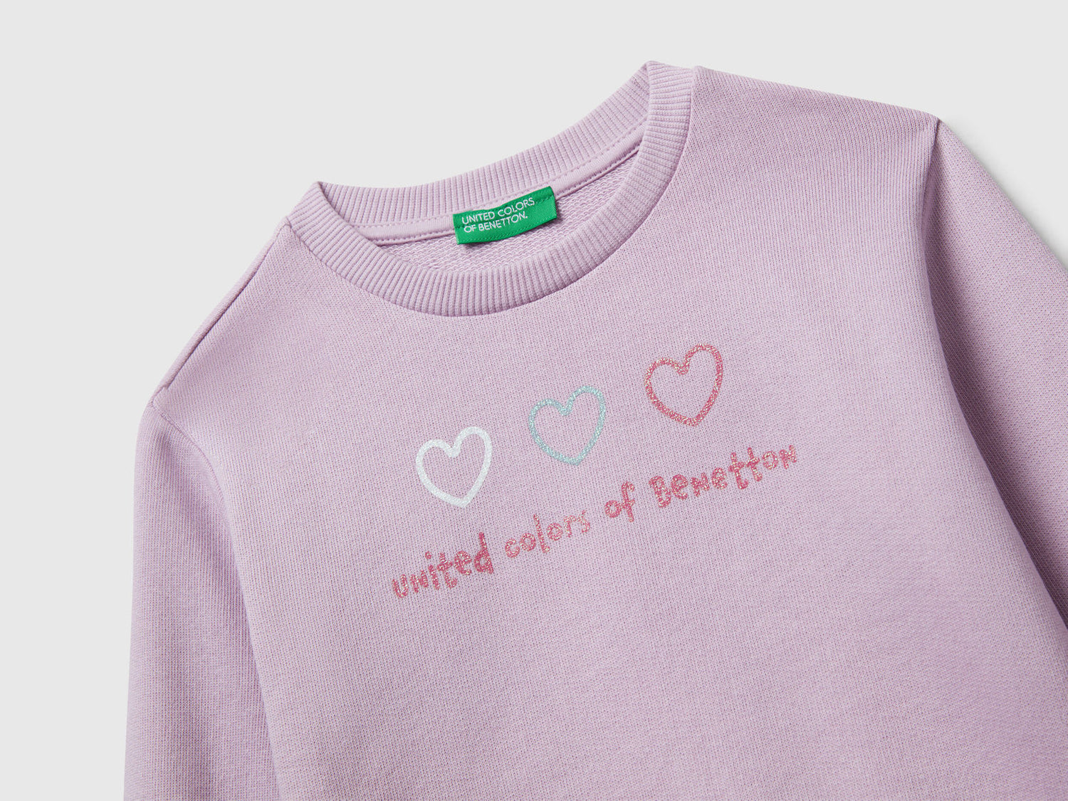 Benetton_Lavender_Sweatshirt with Glittery Print_3J70G10JR_0W1_03