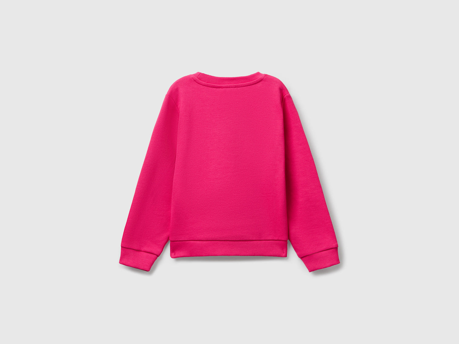 Benetton_Fuchsia_Sweatshirt with Glittery Print_3J70G10JR_1A2_02