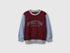 Benetton_Burgundy_Regular Fit Sweatshirt with Print_3J70G10JY_901_01