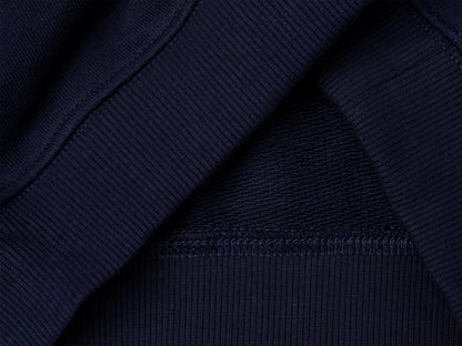 Benetton Dark blue Boys Organic Cotton Sweatshirt with Logo Print SKU: 3J70G10LJ_252 Image 03