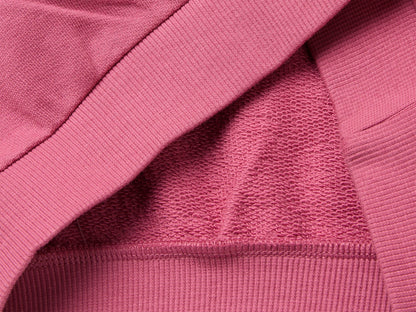 Benetton Fuchsia Girls Crewneck Sweatshirt with Embroidery SKU: 3J70G10NG_2J4 Image 03