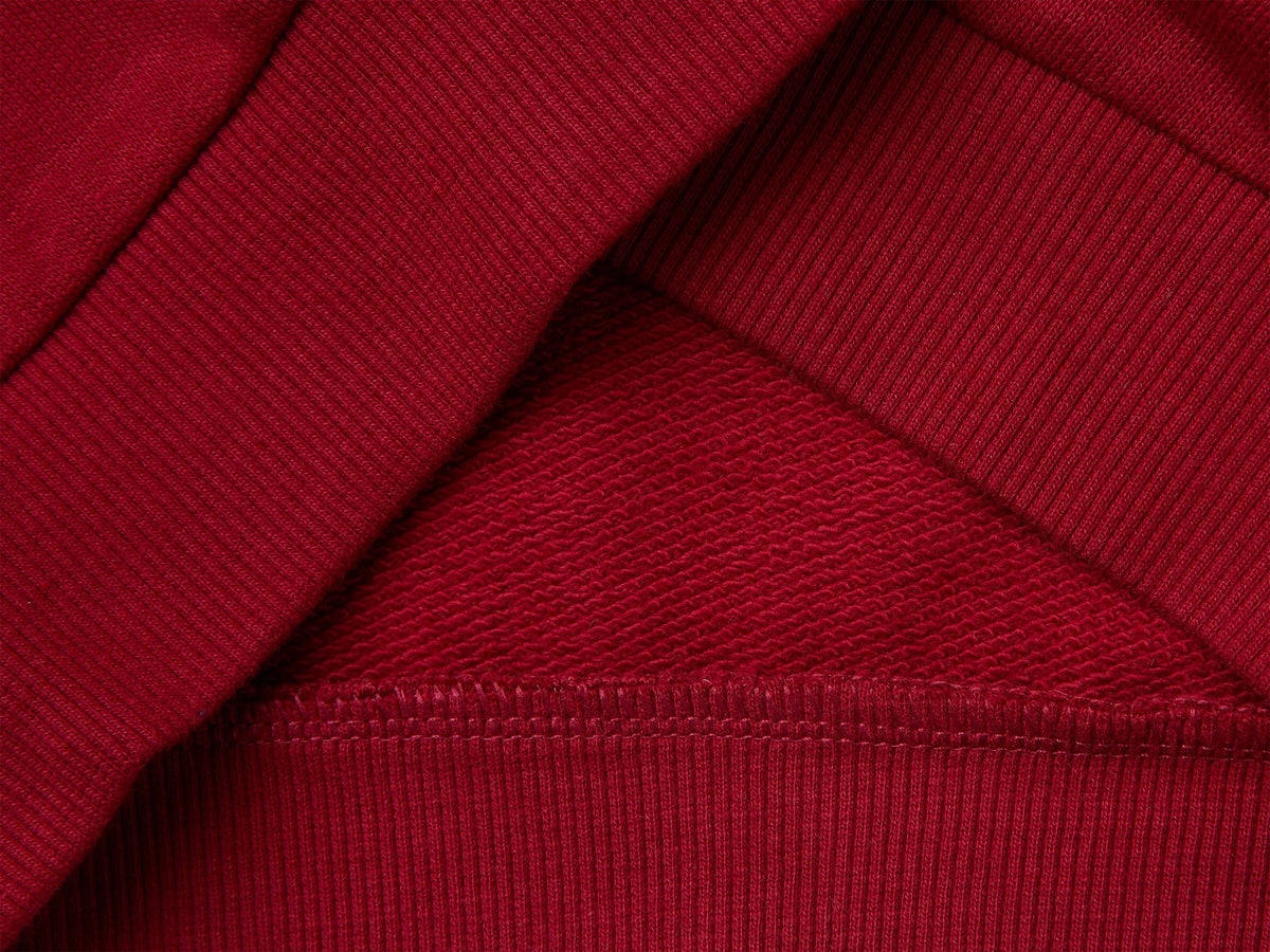 Benetton Burgundy Boys Closed Color Block Sweatshirt SKU: 3J70G10NM_904 Image 03