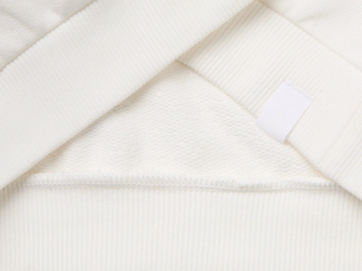 Benetton Creamy White Boys Hoodie with ©Peanuts Print SKU: 3J70G201B_074 Image 03