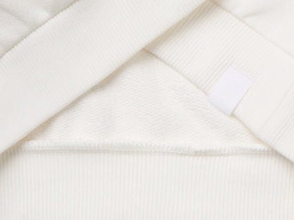 Benetton Creamy White Boys Hoodie with ©Peanuts Print SKU: 3J70G201B_074 Image 03