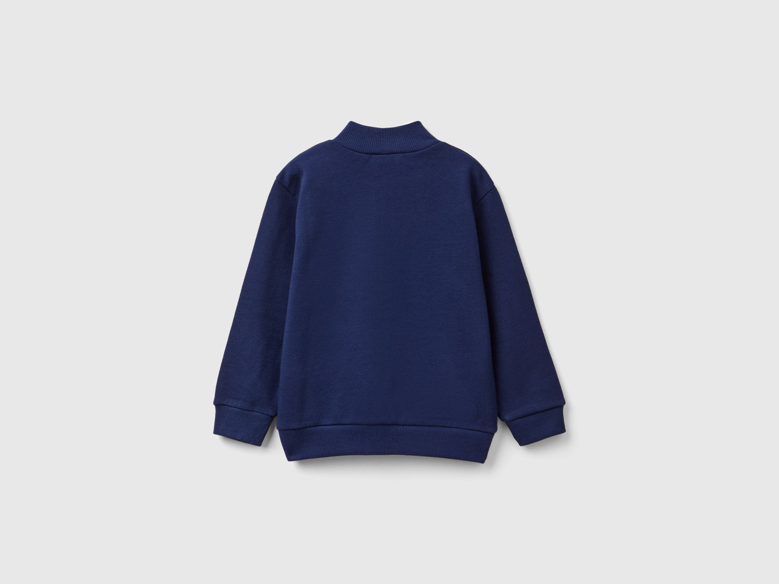 Sweatshirt In Organic Cotton With Zip_3J70G5033_252_02