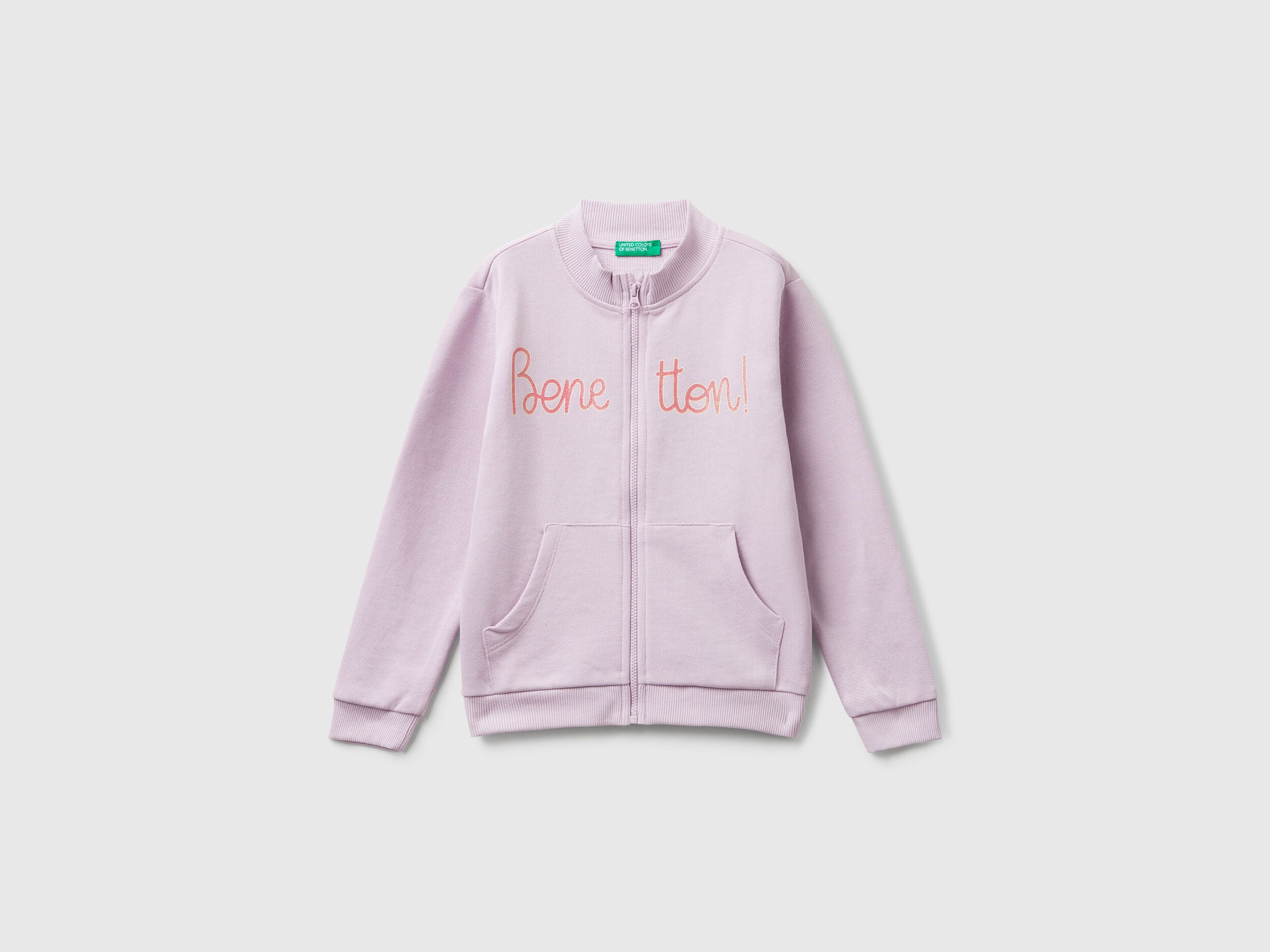 Benetton_Lavender_Hoodie with Glittery Print_3J70G503U_0W1_01