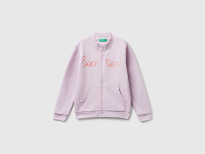 Benetton_Lavender_Hoodie with Glittery Print_3J70G503U_0W1_01
