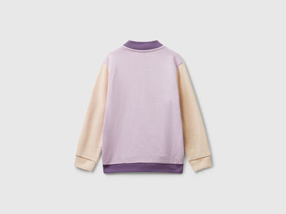 Benetton_Lavender_Hoodie with Glittery Print_3J70G503U_901_02