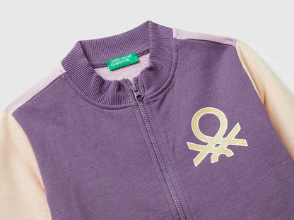 Benetton_Lavender_Hoodie with Glittery Print_3J70G503U_901_03