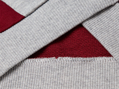 Benetton_Red_Cotton Sweatshirt with Logo_3J70G503X_901_03