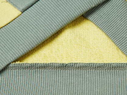 Benetton_Yellow_Cotton Sweatshirt with Logo_3J70G503X_902_03