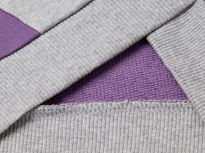 Benetton_Purple_Cotton Sweatshirt with Logo_3J70G503X_903_03