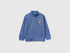 Benetton Air force blue Boys Organic Cotton Zip-Up Sweatshirt SKU: 3J70G504A_05N Image 01