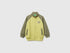 Benetton Lime Boys Zip-Up Sweatshirt with Logo SKU: 3J70G504I_901 Image 01