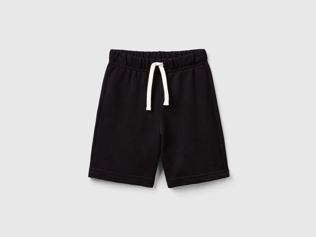 Benetton_Bermudas in Organic Cotton Sweat_3J70G900P_100_01