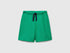 Benetton Green Boys Bermudas in Sweat Cotton SKU: 3J70G900P_108 Image 01