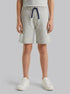 Benetton Light Gray Boys Bermudas in Sweat Cotton SKU: 3J70G900P_501 Image 00